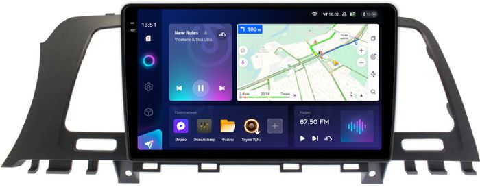 Магнитола для Nissan Murano Z51 2008-2015 - Teyes CC3-2K на Android 10, Быстрая, 2K QLED, CarPlay, 4G SIM-слот