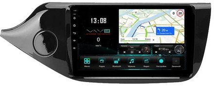 Магнитола для KIA Ceed 2 (JD) 2012-2018 (рамка глянец) - Vaycar VA27-0216 на Android 13, 8-ядер, 2Гб-32Гб, 4G SIM-слот