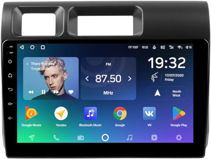 Магнитола для Toyota Land Cruiser 70 2023+ - Teyes CC2 PLUS монитор 9" QLED, Android 10, Быстрая, SIM-слот