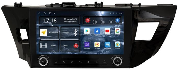 Магнитола для Toyota Corolla 2013-2016 - Redpower K 066 Android 10, Быстрая, Hi-Fi звук, CarPlay, SIM-слот