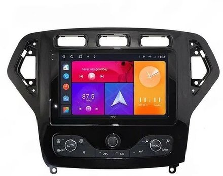 Магнитола для Ford Mondeo 4 2007-2010 - Kuberg SF-9281-1 (рамка 9") QLed+2K, Android 12, TS10, CarPlay, 4G SIM-слот