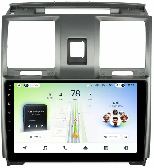 Магнитола для УАЗ Патриот, Пикап 2012-2016 - Teyes CC4L монитор 9" IPS на Android 14, Snapdragon 662, CarPlay, 4G SIM-слот