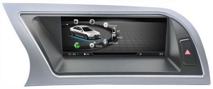 Магнитола для Audi A5 (8T) 2007-2016 (без джойстика MMI) - RDL-9605 монитор 8.8" на Android 13, 8Гб+128Гб, CarPlay, 4G SIM-слот