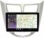 Магнитола для Hyundai Solaris 2010-2016 - Kuberg QLed, Android 13, Быстрейшая, CarPlay, SIM-слот