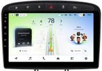 Магнитола для Peugeot 308 2007-2014, 408 2012-2022 - Teyes CC4L-DTS монитор 9" IPS на Android 14, Быстрая, Snapdragon 662, CarPlay, 4G SIM-слот