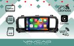 Магнитола для Peugeot Traveller 2017-2022 - Vaycar VA59-0556 на Android 13, Быстрая, 4G SIM-слот