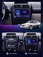 Магнитола для Lexus IS200 XE10, Toyota Altezza 1998-2004 - FarCar 9700 монитор 9.5" QLED на Android 14, TS18, CarPlay, 4G SIM-слот