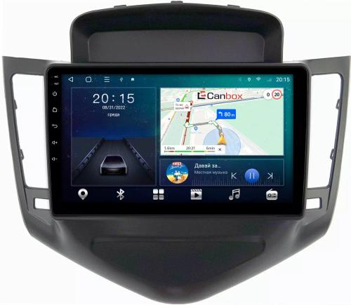 Магнитола для Chevrolet Cruze 2009-2012 (рамка черная) - CanBox 9010 Android 10, 8-ядер, SIM-слот