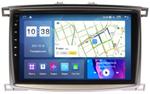 Магнитола для Toyota Land Cruiser 100, Lexus LX470 2002-2007 (экран климата снизу) - Parafar PF450LUX1UHD на Android 13, Быстрая, QLED, CarPlay, 4G SIM-слот