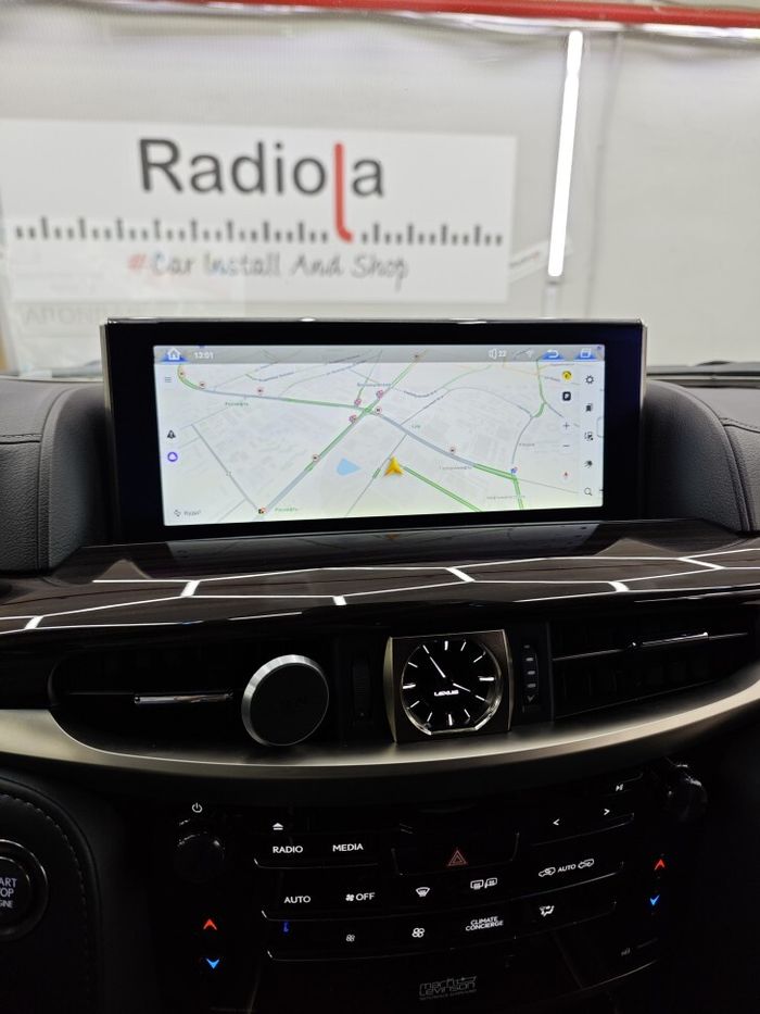 Магнитола для Lexus LX570 2016+ и LX450d - RDL-LEX-LX16 монитор 12.3" на Android 13, 8Гб+128Гб, CarPlay, 4G SIM-слот