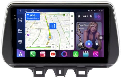 Магнитола для Hyundai Tucson 3 2018-2021 - FarCar BM1135M монитор 9.5" QLED на Android 14, TS10, 4+32Гб, CarPlay, 4G SIM-слот