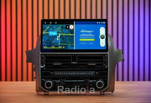 Магнитола для Lexus GX 2013-2021 (рестайлинг, высокая) - монитор 12.3" на Android 13, 8Гб+128Гб, CarPlay, 4G SIM-слот