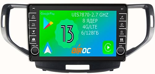 Магнитола для Honda Accord 8 2008-2012 - Airoc AB-1908 (кнопки и крутилки), Android 13, TS20, 6/128Гб, SIM-слот, CarPlay