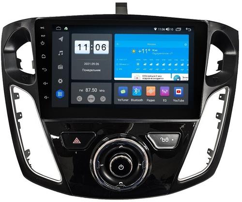 Магнитола для Ford Focus 3 2011-2019 (поддержка автопарковки) - ZX505R9-7862 Android 10, ТОП процессор, SIM-слот