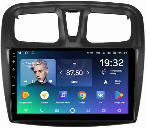Магнитола для Renault Logan 2, Sandero 2 2014+ (рамка 10) - Teyes CC2 PLUS Android 10, ТОП процессор, 4-64, SIM-слот