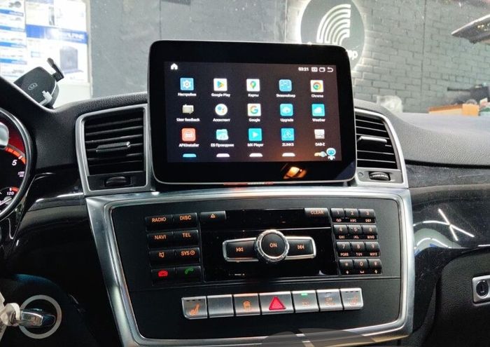 Магнитола для Mercedes-Benz ML W166, GL X166, 2011-2015 NTG 4/4.5 - Kuberg MKD-M8401 на Android 13, 4G SIM-слот, CarPlay