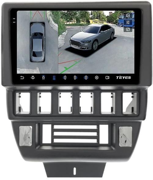 Магнитола для Lada 4x4, Urban, Bronto 1993-2019 - Teyes CC3-2K-360 на Android 10, 2K QLED, 6Гб+128Гб, CarPlay, 4G SIM-слот, 4 камеры в комплекте