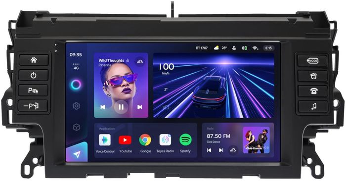 Магнитола для Land Rover Discovery Sport 2015-2019 (без CD - harman) - Teyes CC3 на Android 10, QLED, ТОП процессор, 4Гб+32Гб, CarPlay, 4G SIM-слот