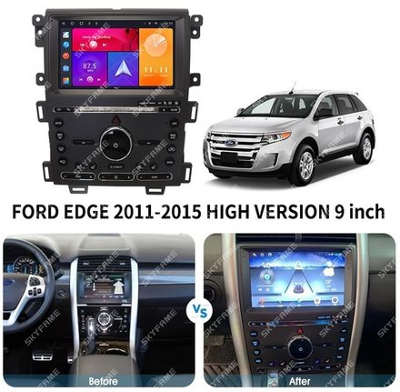 Магнитола для Ford Edge 2010-2015 - Kuberg SF-9065-A IPS, Android 10, 8 ядер (TS18), 4G SIM-слот