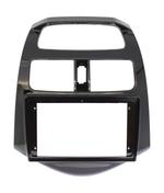 Комплект рамки с разъёмами 9" Chevrolet Spark, Ravon R2 (M300) 2009-2016 (глянец)【F1】