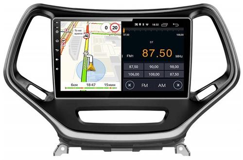 Магнитола для Jeep Cherokee 2014+ - Parafar PF999FHD на Android 13, 8-ядер, 2Гб+32Гб, CarPlay, 4G SIM-слот
