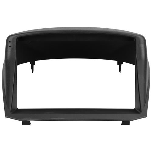 Комплект рамки с разъёмами 9"+can Ford Fiesta MK6 2008-2012 БК красный (вариант F2 монитор утоплен вниз)
