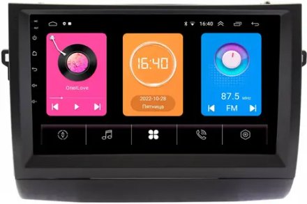 Магнитола для Toyota Prius 20 2003-2011 (вниз) -  GT9-295 на Android 10, 2ГБ-16ГБ