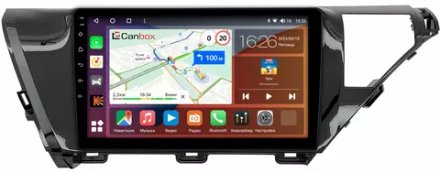 Магнитола для Toyota Camry 70 2017-2020 (без JBL) - Canbox 1053/1050 Qled, Android 10, ТОП процессор, SIM-слот
