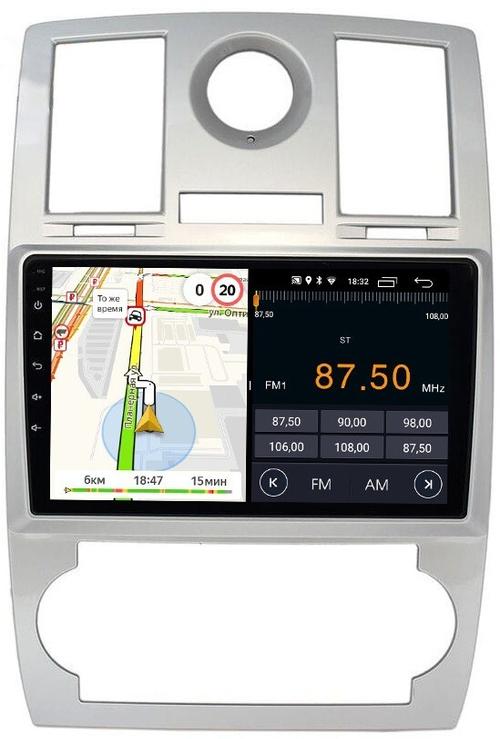 Магнитола для Chrysler 300C 2004-2007 (дорестайл) - Parafar PF030LUX1FHD на Android 13, 8-ядер, 2Гб+32Гб, CarPlay, 4G SIM-слот