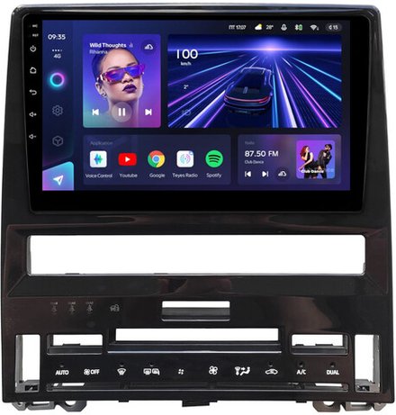 Магнитола для Toyota Avalon 5 2018-2022 (большая рамка) - Teyes CC3L монитор 10" IPS на Android 10, 8-ядер, CarPlay, 4G SIM-слот