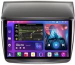 Магнитола для Mitsubishi L200 4, Pajero Sport 2 2006-2016 - FarCar BM094M-2K монитор 9.5" 2K QLED на Android 14, TS10, 4+32Гб, CarPlay, 4G SIM-слот