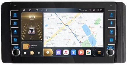 Магнитола для Volkswagen Polo, Skoda Rapid 2020+ - Kuberg SF-1020 (кнопки и крутилки), Android 12, TS10,  CarPlay, 4G SIM-слот