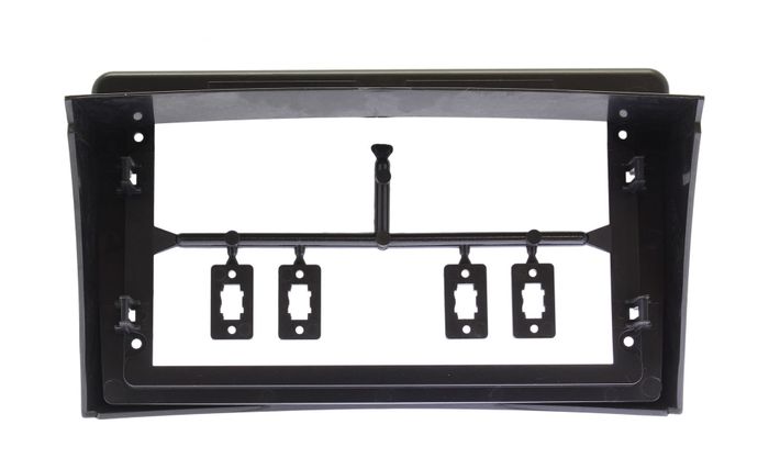 Комплект рамки с разъёмами 9"+can VW Multivan 2003-2015, Caravelle/Transporter 2003-2009(острые углы)