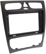 Магнитола для Mercedes-Benz G W463 2000-2006, C-класс W203 2000-2004 (рамка большая) - Teyes CC3-2K-360 монитор 13" 2K QLED на Android 10, 6Гб+128Гб, CarPlay, 4G SIM-слот, 4 камеры в комплекте