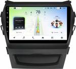 Магнитола для Hyundai Santa Fe 3 2012-2018 (климат на ШГУ) - Teyes CC4L монитор 9" IPS на Android 14, Быстрая, Snapdragon 662, CarPlay, 4G SIM-слот