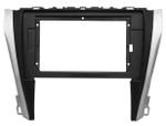 Магнитола для Toyota Camry 55 2014-2018 (рамка серебро) - Parafar PF466T2LUX1RN2K на Android 13, Быстрая, QLED+2K, CarPlay, 4G SIM-слот