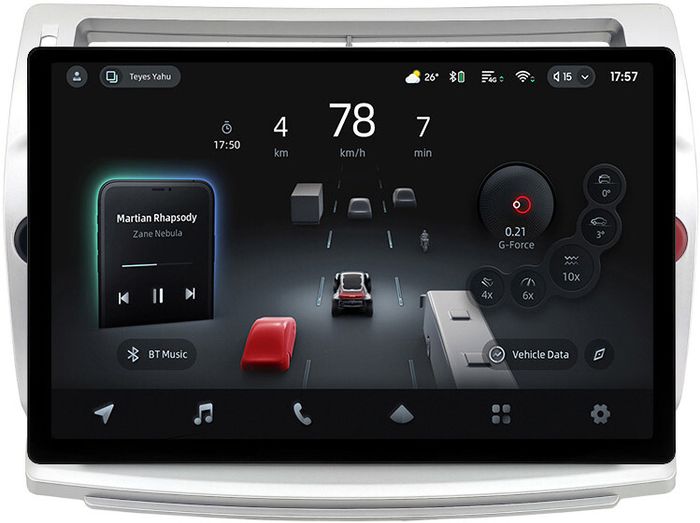 Магнитола для Citroen C4 2004-2011 - Teyes CC4-PRO монитор 13" 2K QLED на Android 13, Snapdragon 778G, ИИ, CarPlay, DSP, 4G SIM-слот