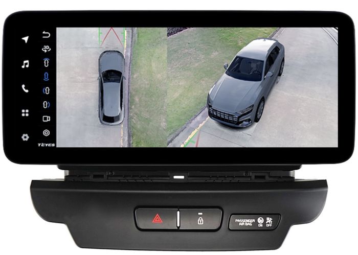 Магнитола для KIA Ceed 3 2018-2020 - Teyes LUX ONE 360 монитор 12.3" 2K QLED на Android 10, 6+128Гб, CarPlay, 4G SIM-слот, 4 камеры в комплекте