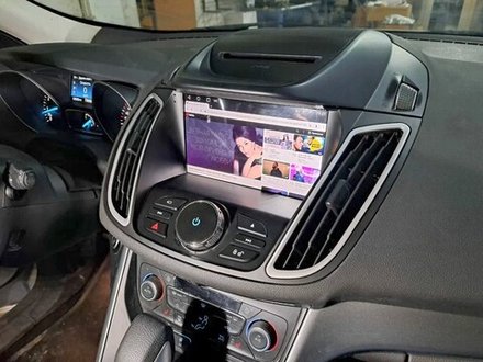 Магнитола для Ford Kuga 2 2017-2019 (SYNC 3) - Kuberg SF-9203-2 QLed, Android 13, TS20, CarPlay, SIM-слот