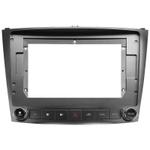 Комплект рамки с разъёмами 10" Lexus IS250 XE20 2005-2013 монохром(крутилки)