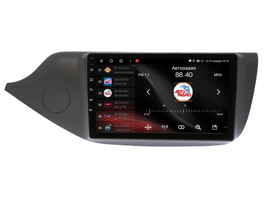 Магнитола для KIA Ceed 2 (JD) 2012-2018 (рамка матовая) - Vaycar VA27-0217 на Android 13, 8-ядер, 2Гб-32Гб, 4G SIM-слот