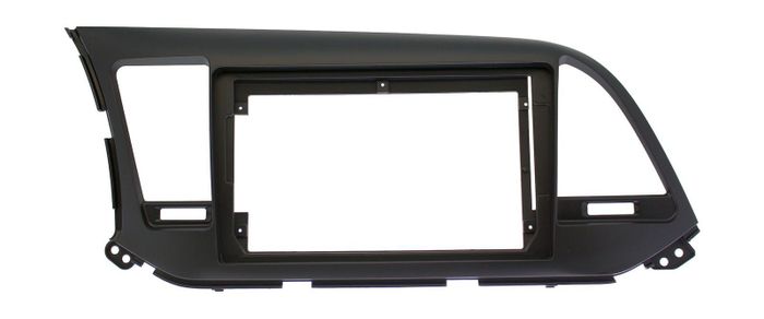 Комплект рамки с разъёмами 9"+can Hyundai Elantra 6 2016-2018 (штатная камера) черная