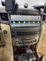 Магнитола для Lexus LX570 2007-2015 - Kuberg KP-L1209 на Android 13, Быстрая, CarPlay, 4G SIM-слот