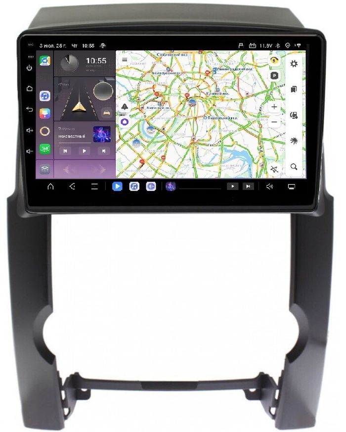 Магнитола для KIA Sorento XM 2009-2012 - Kuberg QLed, Android 13, TS20, CarPlay, SIM-слот