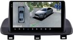 Магнитола для Nissan Rogue T33, X-Trail T33 2020+ (поддержка 360, рамка тип 1) - FarCar BX10-360-9609F1 монитор 10.36" 2K QLED на Android 13, Быстрая, CarPlay, 4G SIM-слот, 4 камеры в комплекте