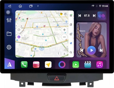 Магнитола для Infiniti EX35 2007-2009 - FarCar BX877 монитор 13" 2K QLED на Android 13, TS10, 6+128, CarPlay, 4G SIM-слот