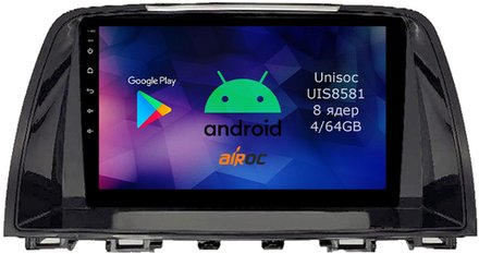 Магнитола для Mazda 6 2012-2014 - Airok RM-2425 Android 12, 8-ядер, 4/64Гб, SIM-слот