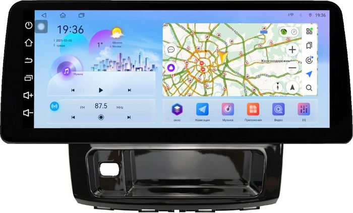 Магнитола для Haval H9 2015-2021 - FarCar монитор 12.3" 2K QLED на Android 14, Быстрая, CarPlay, 4G SIM-слот