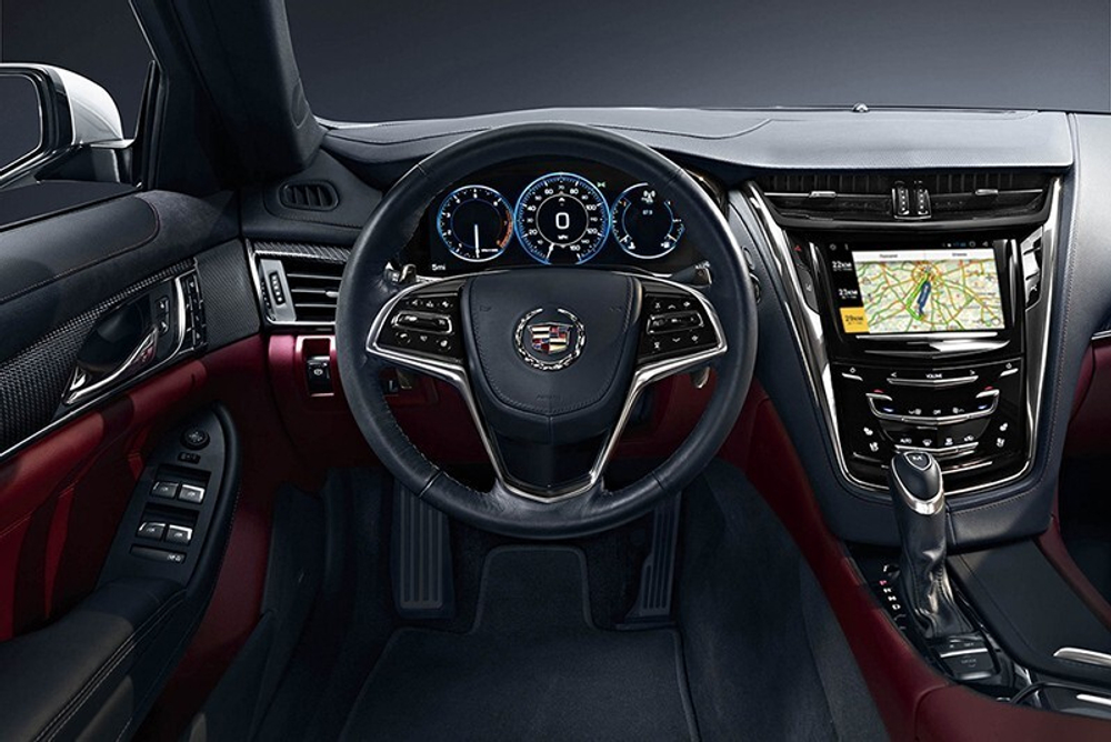 Навигационный блок для Cadillac CTS 2014-2019 - Kuberg GM-3-7-7 на Android 9, 6-ТУРБО ядер и 4ГБ-64ГБ