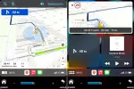 Магнитола в 10" рамку с вертикальным монитором в стиле "Тесла" - Canbox H-Line Android 10, ТОП процессор, CarPlay, 4G SIM-слот